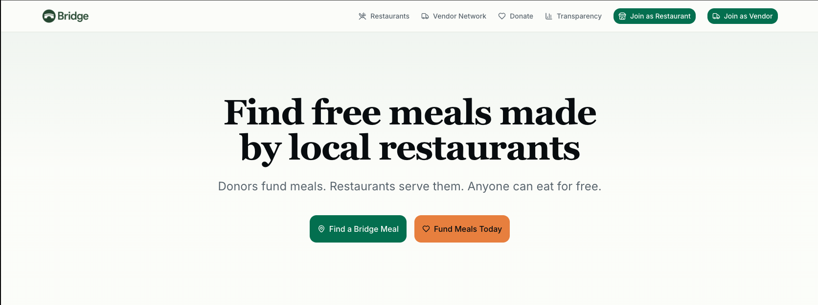 Bridge website preview