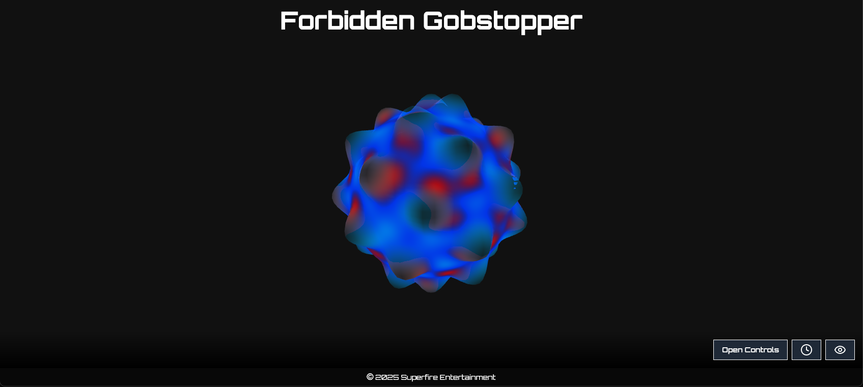 Forbidden Gobstopper website preview